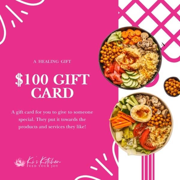 Ki's Kitchen $100 Gift Card