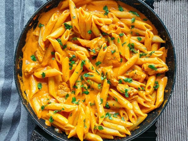 Option 2 -  Butter masala lentils and channa with gluten free pasta