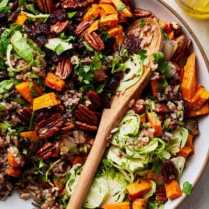 Meals in Minutes - Red rice and Lentil Veggie Pilaf