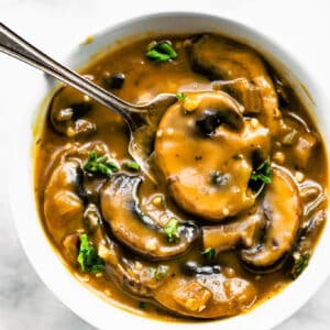 Side #1 - Mushroom gravy