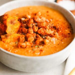 Soup of the Week - Sweet potato and cauliflower soup