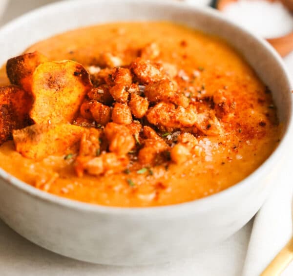 Soup of the Week - Sweet potato and cauliflower soup