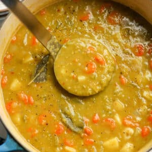 Soup of the Week - Green Pea Sweet Potato