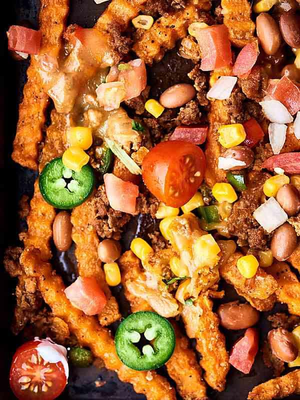 Option 4 - Sweet potato fries taco bowl