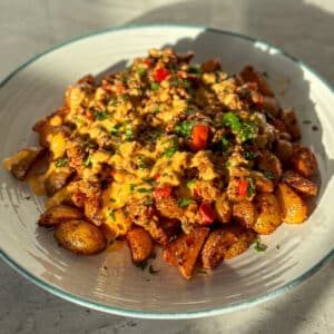 Option 3 - Chili cheeze Fiesta potatoes