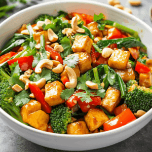 Option 4 - Thai stir fried veggies with coconut rice