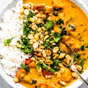 Option 1 -  Thai peanut butter stew