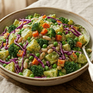 Option 2 - Creamy basil pesto potato salad