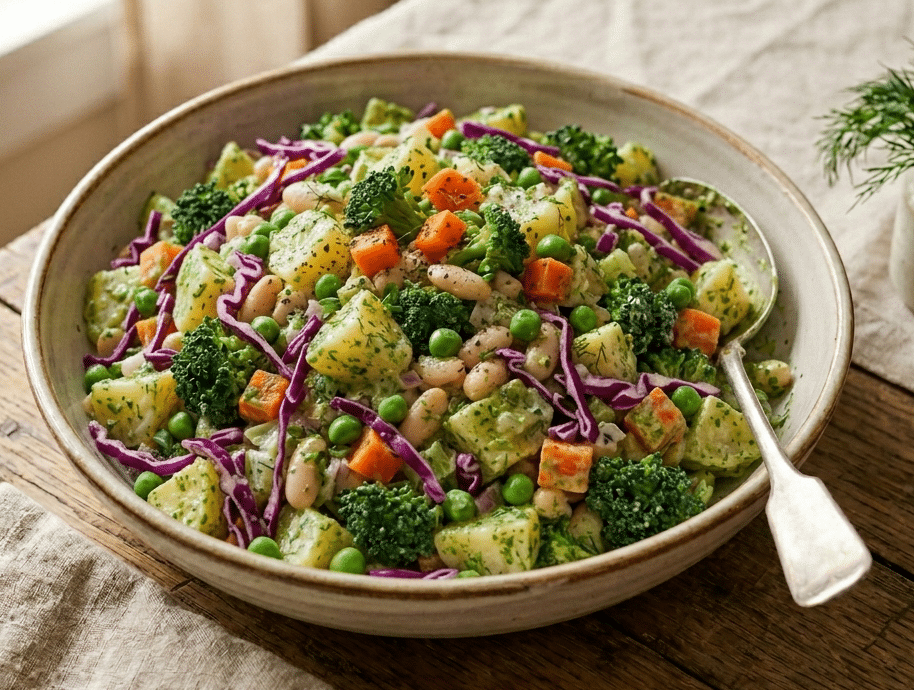 Option 2 - Creamy basil pesto potato salad