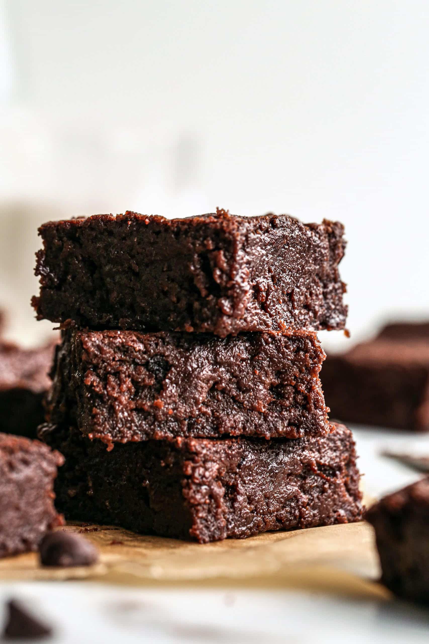 Dessert- Fudgy brownies with sweet potato and dates