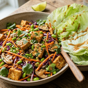 Option 4 - Thai lettuce wraps