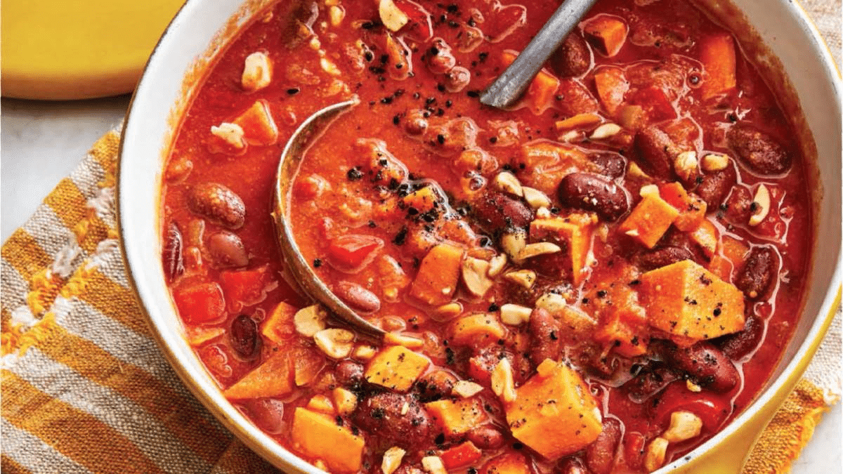 Option 1 - Caribbean coconut red bean stew