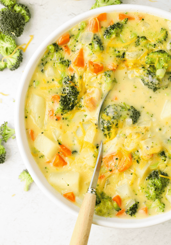 Soup of the Week #1 - Broccoli n cheeze potato chowder