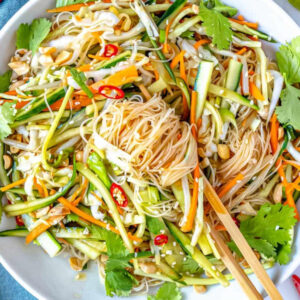 Option 2 -  Veggie sesame noodles w/tofu