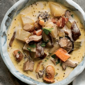 Soup of the Week #2 - Creamy mushroom soup