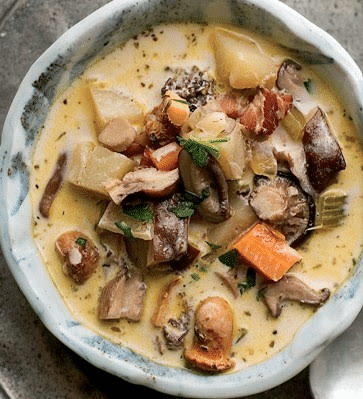 Soup of the Week #2 - Creamy mushroom soup