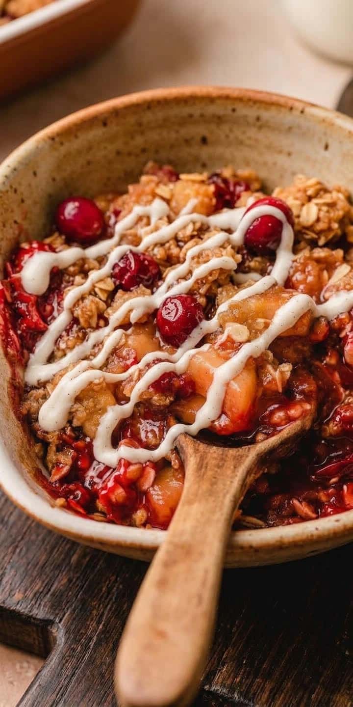 Joy Spark Therapeutic Snack - Apple cranberry crumble with pecans