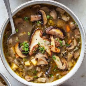 Support to Go Meals - Mushroom brothy soup