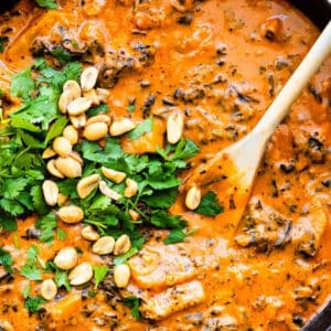 Option 3 - West african peanut stew with quinoa