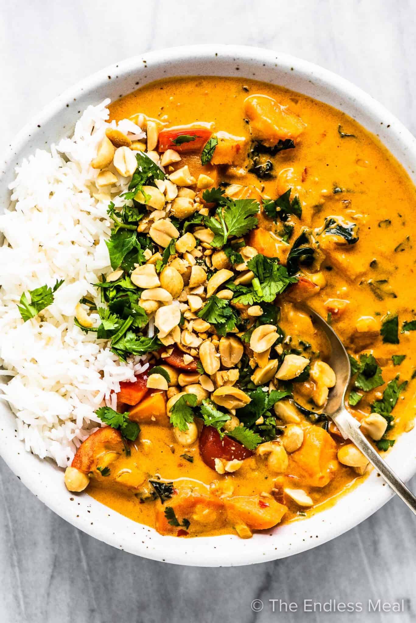 Option 4 - Thai peanut butter stew