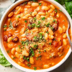 Option 1 - Mediterranean white bean stew